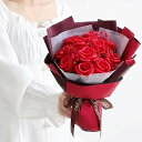 ソープフラワー 花束 バラ ブーケ 枯れない花 造花 シャボンフラワー 石鹸花 お花 ギフト クリスマス 新年 ?薇 バラ 造花 ブーケ バレンタインデー 花 敬老の日 還暦祝い 記念日 開店祝い 結
