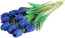 10本セット 造花 チューリップ 可愛い アートフラワー ブーケ 花束 母の日 花ギフト 枯れない花 写真撮影 お祝い プレゼント インテリア 部屋飾り