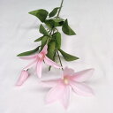 造花 枯れない花 インテリア アートフラワー 花束 クレマチス 本物そっくり お洒落 人工植物 フェイクフラワー 花のみ ウェディング ブーケ ホーム/事務所/...