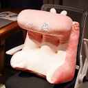 背当てクッション 40x45cm 背もたれクッション 枕付き レストクッション 腰クッション ソファ ベッド用 たたみ用 三角クッション 座椅子用 腰枕 読書枕 腰椎パッド 腰サポート 低反発 柔らか(3)