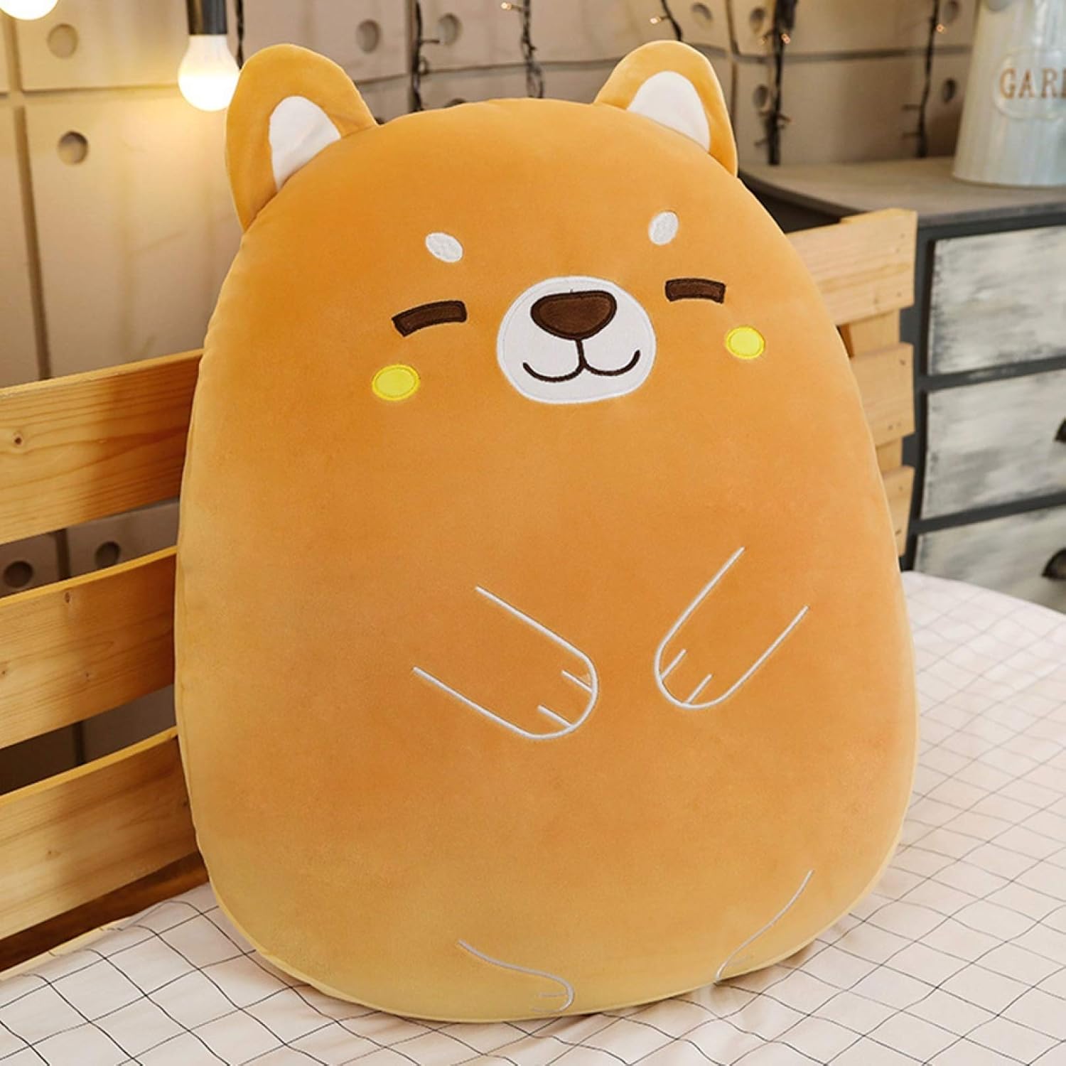 ロング クッション 抱きまくら 褐色/ブラウン ぬいぐるみ 抱き枕 60cm 横向き寝 だき枕 カバー洗える 抱き枕 気持ちいい 70cm 抱き枕 等身大抱きまくら 本体 無地 高弾力 気持ちいい 4