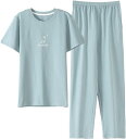 ペアパジャマ 半袖 長ズボン 春秋 夏用 メンズ レディース カップル パジャマ モーダル おしゃれ ルームウェア 部屋着 男女 上下セット 通気 柔らかい 薄...