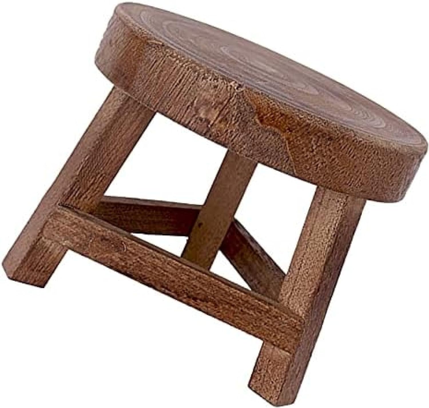 スツール 木製 フラワースタンド 丸型 植木鉢台 鉢 スタンド サイドテーブル フラワーラック 花台 園芸 観葉植物 プランタースタンド ガーデニングラック 飾り台 小物置き