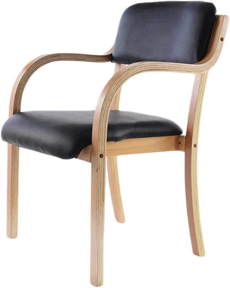 スタッキングチェア 椅子 肘掛 ダイニングチェア 木製 肘付き 椅子 肘掛 イス スタッキングチェア ダイニング チェア 食卓椅子 組立簡単 在宅ワーク 背もたれ シンプル 1色 ダイニング用 喫茶店