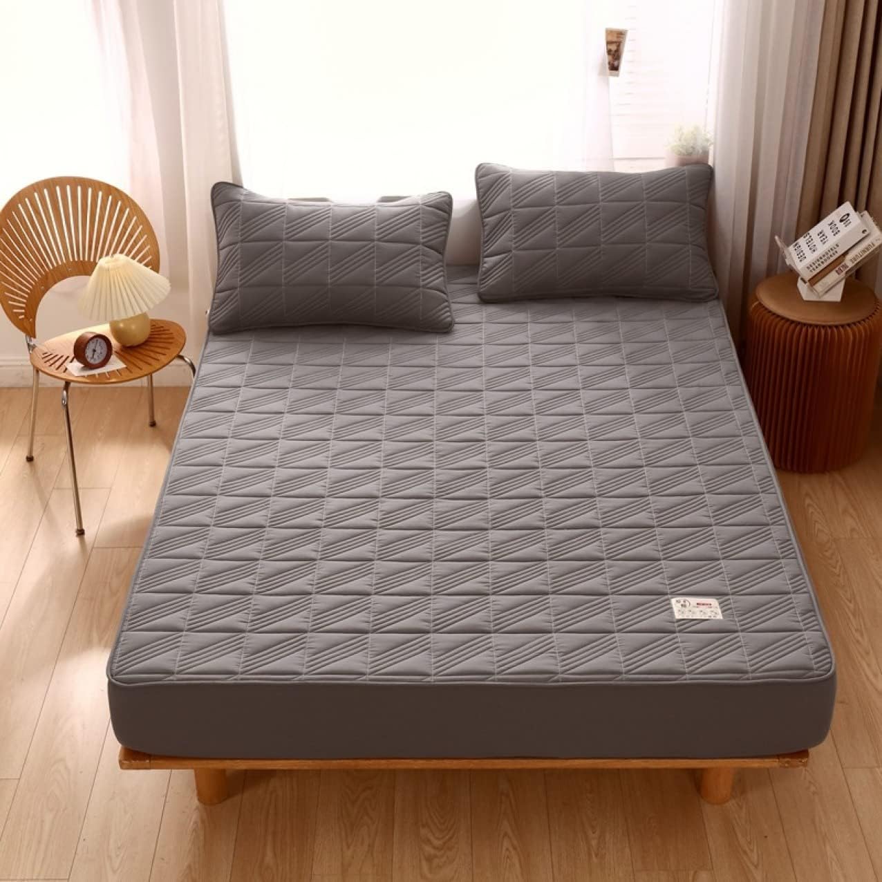 敷きパッド ボックスシーツ セミダブル シングル 夏でも冬でもふわさら敷きパッド一体型BOXシーツ 抗菌防臭 ダブル BOXシーツ 敷きパット 敷パッド 敷きシーツ タイプ07 一体型 オールシーズン