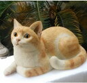 縁起物 動物 F 置物 玄関 グッズ ネコ うさぎ 猫 オブジェ 置き物 樹脂 癒し 癒しグッズ インテリア スタイル7 トイレ オフィス 机 棚 かわいい おしゃれ アジアン ネコ アニマル インテ(3)