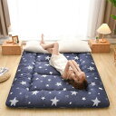 マットレス 折りたたみ 150*200cm ファミリータイプ マットレスパッド ダブル 単品 厚 北欧 おしゃれ 洗える 抗菌 防臭 防ダニ 敷パッド シングル 四季通用 ビーチスキン 肌に優しい 綿 ベッド(3)