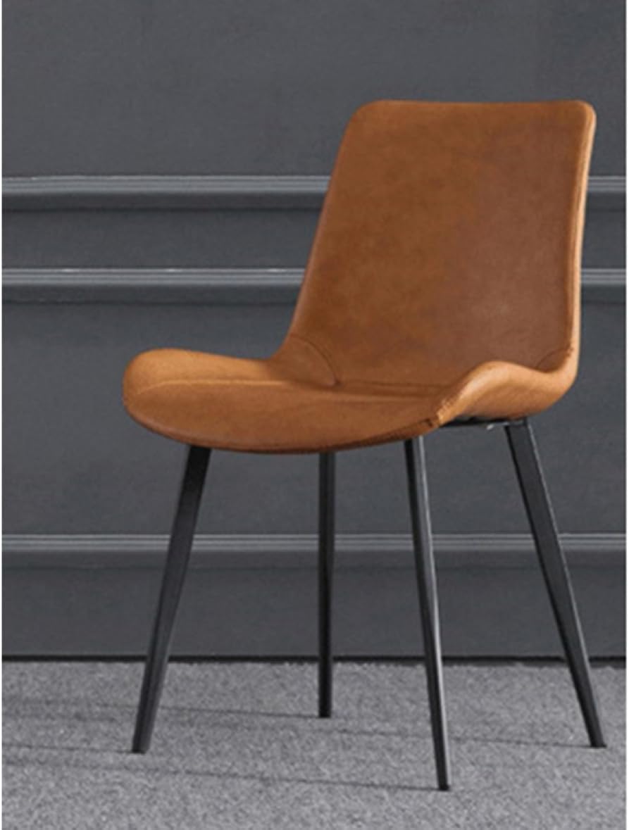 ダイニングチェア レザー アイアン脚 おしゃれ PUレザー ダイニング 52*84 チェア カフェ風 リビングチェア ダイニング 椅子 チェア イス いす シンプル モダン スタイリッシュ 組み立て式