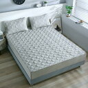 ボックスシーツ 敷パッド 120x200cm ベッドシーツ マットレス セミダブル マットレストッパー ダブル 敷き布団カバー シングル 単品売り キルトシーツ キルティング おしゃれ 北欧風 ベッド(3)