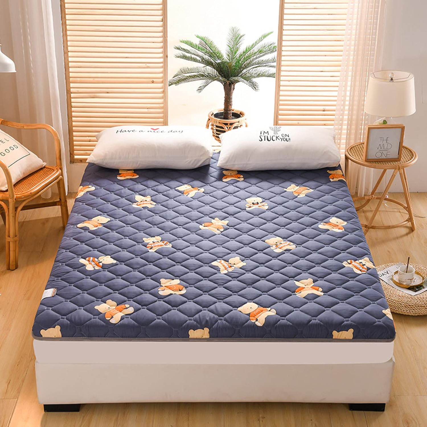 ごろ寝クッション 高反発 抗菌 防臭 防ダニ ごろ寝マット プレイマット マット クッション 綿 お昼寝マット キャンプ 長座布団 ホワイト 接触冷感 敷パッド 敷きパッド オールシーズン 抗菌 防臭