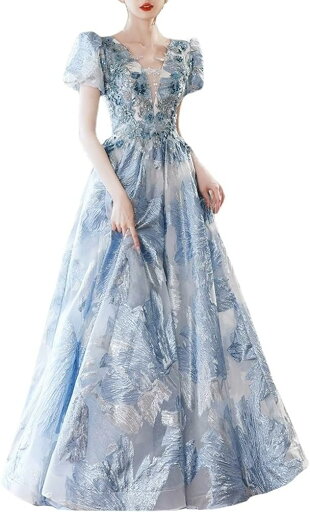 レディース ドレス パーティードレス ロングドレス イブニングドレス ワンピース 花嫁ドレス フォーマル エレガント ゴージャス Vネック 結婚式 パーティー 演奏会 卒業式 発表会 レディース ドレス パーティードレス ロングドレス イブニングドレス ワンピース 花嫁ドレス フォーマル エレガント ゴージャス Vネック 結婚式 パーティー 演奏会 卒業式 発表会