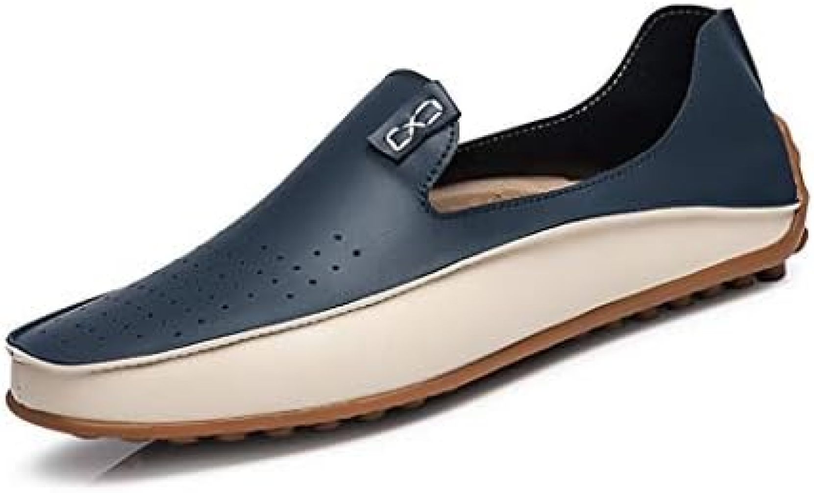 メンズ ドライビングシューズ スリッポン ウォーキングシューズ カジュアル モカシン 軽量 革靴 ローカット 紳士靴 防滑 耐摩耗性 スニーカー 通気 コンフォート ビジネスデッキシューズ 蒸れない