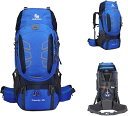 登山リュック 60L 登山バッグ 大容量 ザック 防水 バックパック リュックサック 通気性 超軽量 収納性 多機能 男女兼用 旅行 防災 キャンプ ハイキング アウトドア