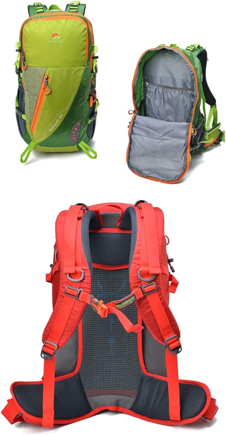 登山バッグ 35L 登山リュック 大容量 ザック 防水 リュックサック バックパック 通気性 超軽量 収納性 多機能 男女兼用 旅行 防災 キャンプ 遠足 ハイキング アウトドア用