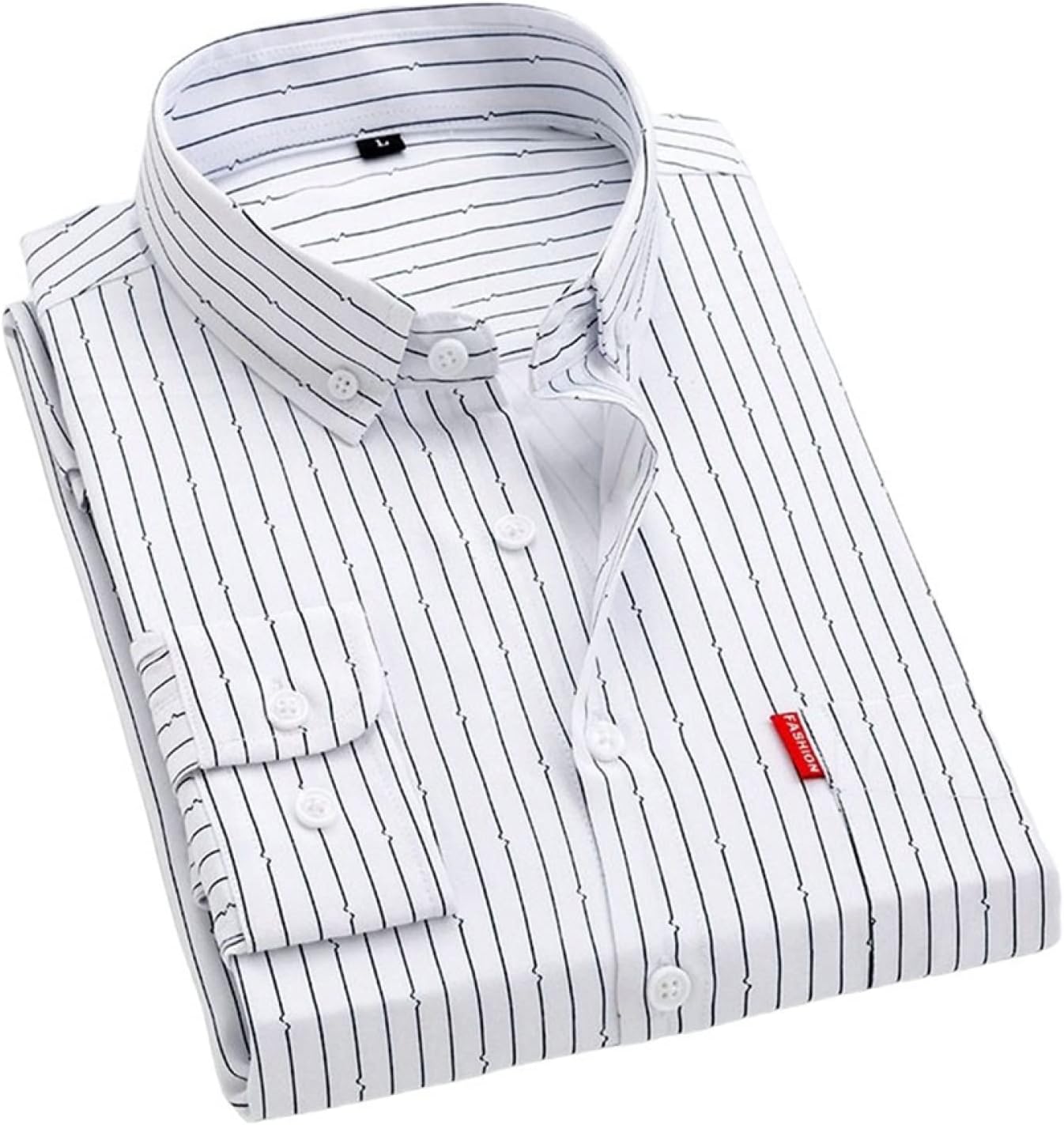 ワイシャツ カッターシャツ 長袖 細身スリムタイトフィット プレミアムコットン超長綿/新疆綿 メッシュ状のからみ織り 春夏用 織柄無地 ホワイト白シャツ