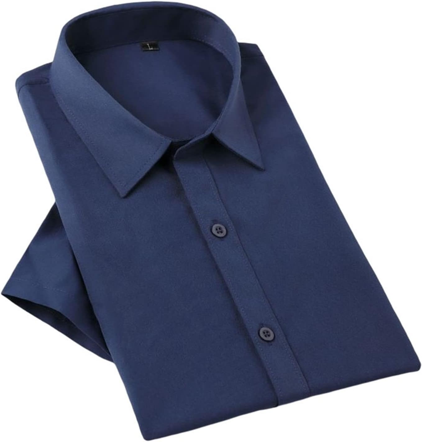 ワイシャツ カッターシャツ 長袖 細身スリムタイトフィット プレミアムコットンポリエステル メッシュ状のからみ織り 春夏用 織柄無地 ホワイト白シャツ