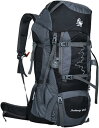 登山バッグ 85L 登山リュック 大容量 ザック 防水 バックパック リュックサック 超軽量 通気性 男女兼用 収納性 多機能 防災 旅行 アウトドア キャンプ ハイキング