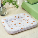 猫 ベッド やんわり 犬 ベッド 夏用 スクエア型 冷感 ペットベッド ペットクッション ペットソファー 中型 小型 犬猫用 ソファー 涼しい 通気性 暑さ対策 ペット用品 寝床 取り外し可能 水洗え