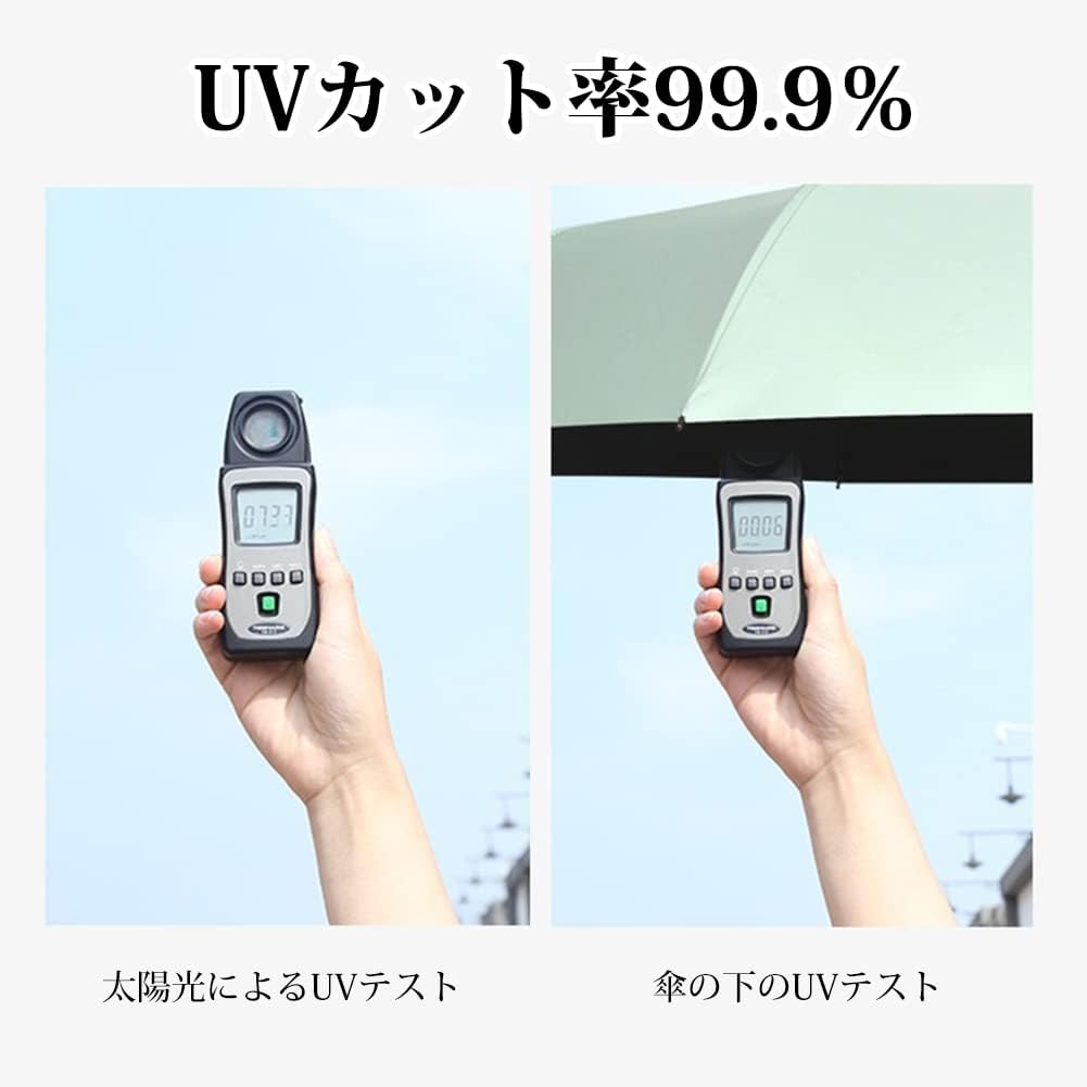 折りたたみ傘 日傘 UVカット ワンタッチ自動開閉 レディース おしゃれ 晴雨兼用 遮光遮熱 メンズ 8本傘骨 耐風撥水 携帯便利