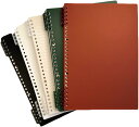 リングノート B5 B5*5 ノート リングメモ帳 B5 60枚 リングノートタイプ ルーズリーフ さらさら書ける 横罫線入り 8mmの罫線幅 5冊入り 横罫 ...