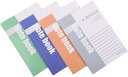 ノート A5 中横罫(横罫線入り) 10冊パック a5メモ帳 スケジュール帳 A5 手帳 A5*10 色それぞれ10冊パック 罫線入り 水平開き ソフトカバー ...