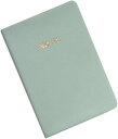 手帳 A6サイズ グリーン 2冊入り かわいい 横罫線入り 80枚 大人 メモ手帳 ノート手手帳 PUレザー 160ページ 罫線入り ビジネス手帳 スケジュール...
