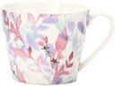 絵柄 可愛い 400ml マグカップ コーヒーカップ 陶器 温かい飲み物 お茶 かわいい クリスマスプレゼント 耐久性 軽い 花柄 スタイリッシュ 大人おしゃれなマグカップ デザイン04 新生活 日常