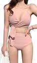 水着 レディース ビキニ セット ビキニセット カシュクール 可愛い ショートパンツ 上下 2点セット スイムドレス セパレーツ ストラップは調節可能 女性用水着 セクシー プール