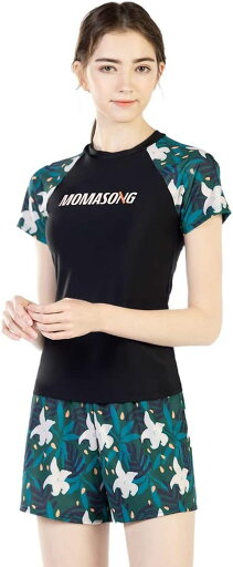 水着 レディース セパレート 半袖ラッシュガード パッド付き パンツ 2点セット 通気 速乾 ソフト肌触り 可愛い スクール水着 練習用 ストレッチ UVカット 競泳 フィットネス 水遊び 水着 レディース セパレート 半袖ラッシュガード パッド付き パンツ 2点セット 通気 速乾 ソフト肌触り 可愛い スクール水着 練習用 ストレッチ UVカット 競泳 フィットネス 水遊び