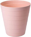 北欧のゴミ箱 フタなしゴミ箱 大容量 10L リビングルーム キッチン 洗面所用 ピンク