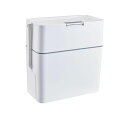 密閉ダストボックス ゴミ箱 おしゃれ ふた 付き ダストボックス 生ゴミ ペットシーツシンプル トイレポット ホワイト おしゃれ 蓋付き パッキン 小さい 密閉 スタッキング ゴミ箱 北欧 シリコンパ