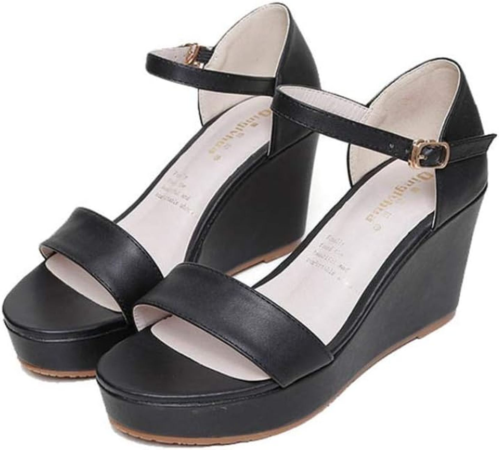 サンダル レディース 厚底 厚底ウェッジソール 歩きやすい ストラップ 8.5cm 走れる 幅広 甲高 旅行 疲れない 夏 おしゃれ 靴 ウエッジソール 黒 白 レディース美脚 歩きやすい オープント