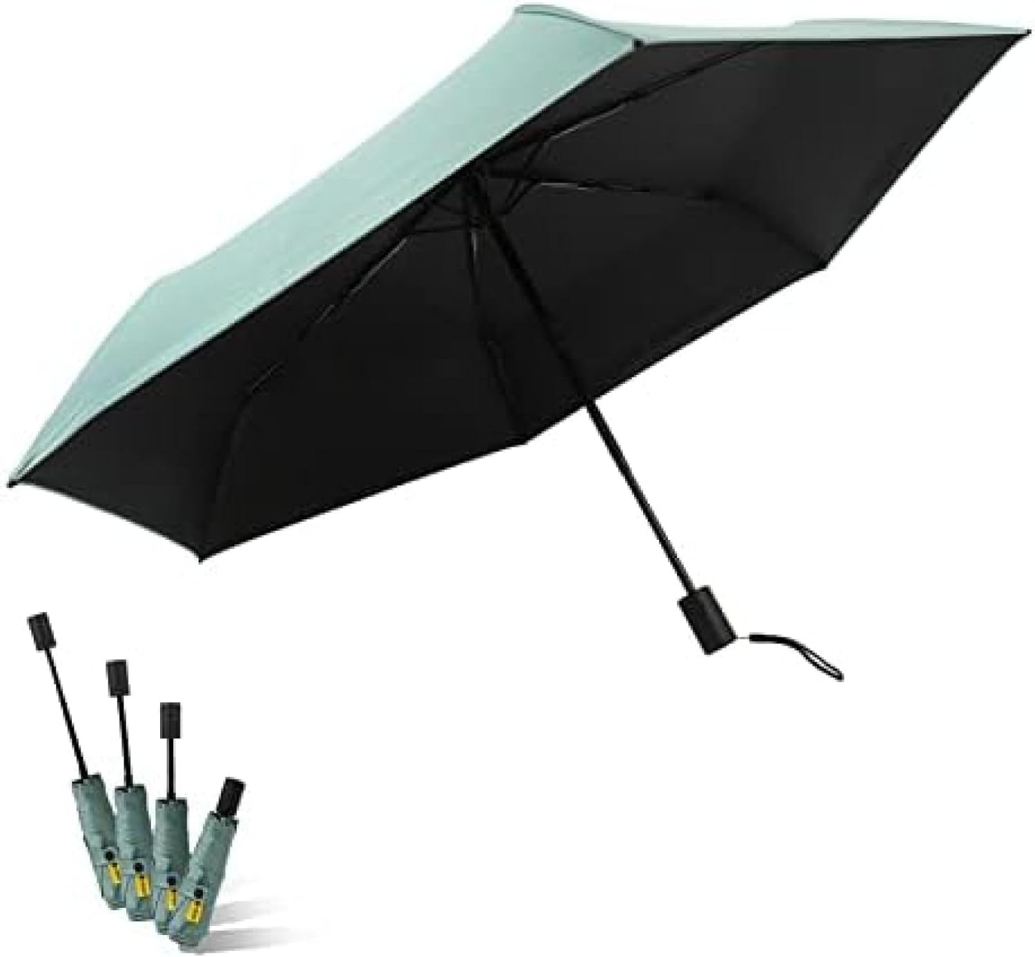 ワンタッチ 折りたたみ傘 レディース 晴雨兼用 日傘 UPF50+ コンパクト UVカット 遮光 おりたたみ日傘 逆戻り防止 自動開閉 軽量 持ち運びに便利 収納ポーチ付き