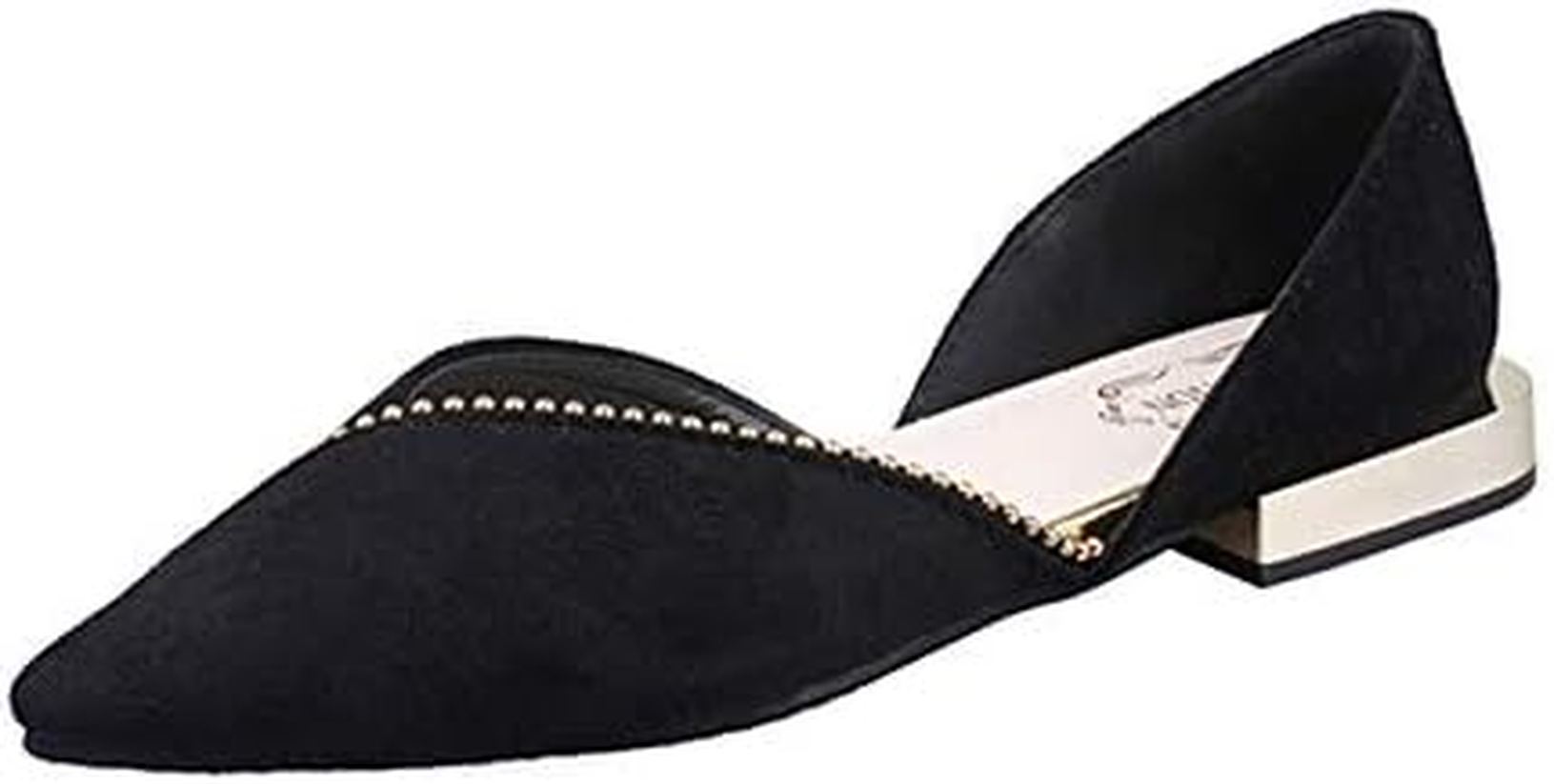 パンプス レディース レディース ローヒール おしゃれ ぺたんこ ポインテッドトゥ フラットシューズ 大きいサイズ 婦人靴 バレエシューズ 柔らかい カジュアル シンプル 痛くなりにくい 歩きやすい