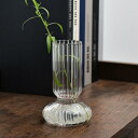 小さめ 飾り瓶 ガラス 花瓶 水栽培 造花 ドライフラワー 生け花 一輪挿し 16.5*10cm きれい シンプル インテリア レストラン 玄関 民宿 リビング...