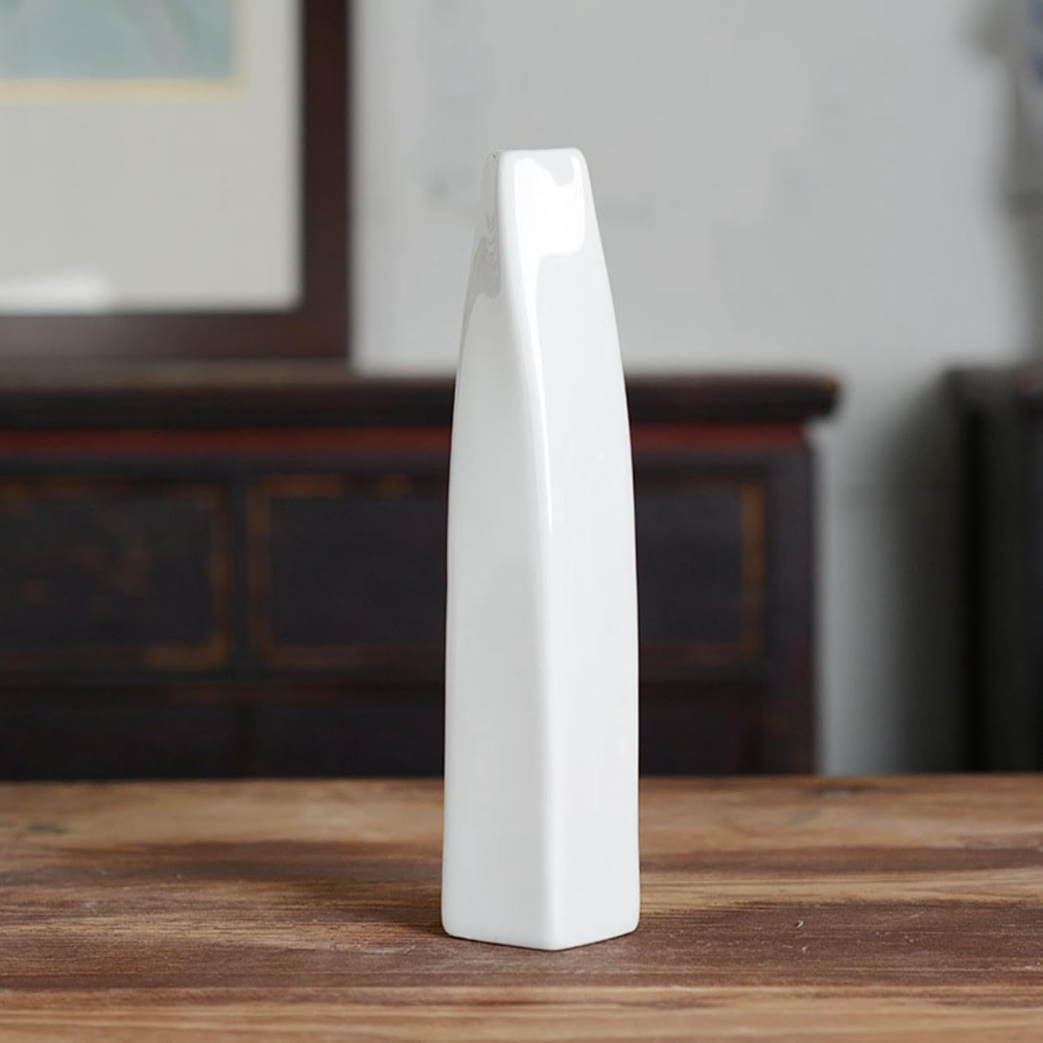 陶器 花びん ホワイト ミニ 一輪挿し ドライフラワー 水栽培 玄関 民宿 食卓 リビング レストラン インテリア アンティーク風 花瓶 飾り瓶 フラワーベース 花器 セラミック