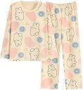 パジャマ レディース かわいい 綿 肌にやさしい ゆったり ふわふわ おしゃれ 吸汗通気