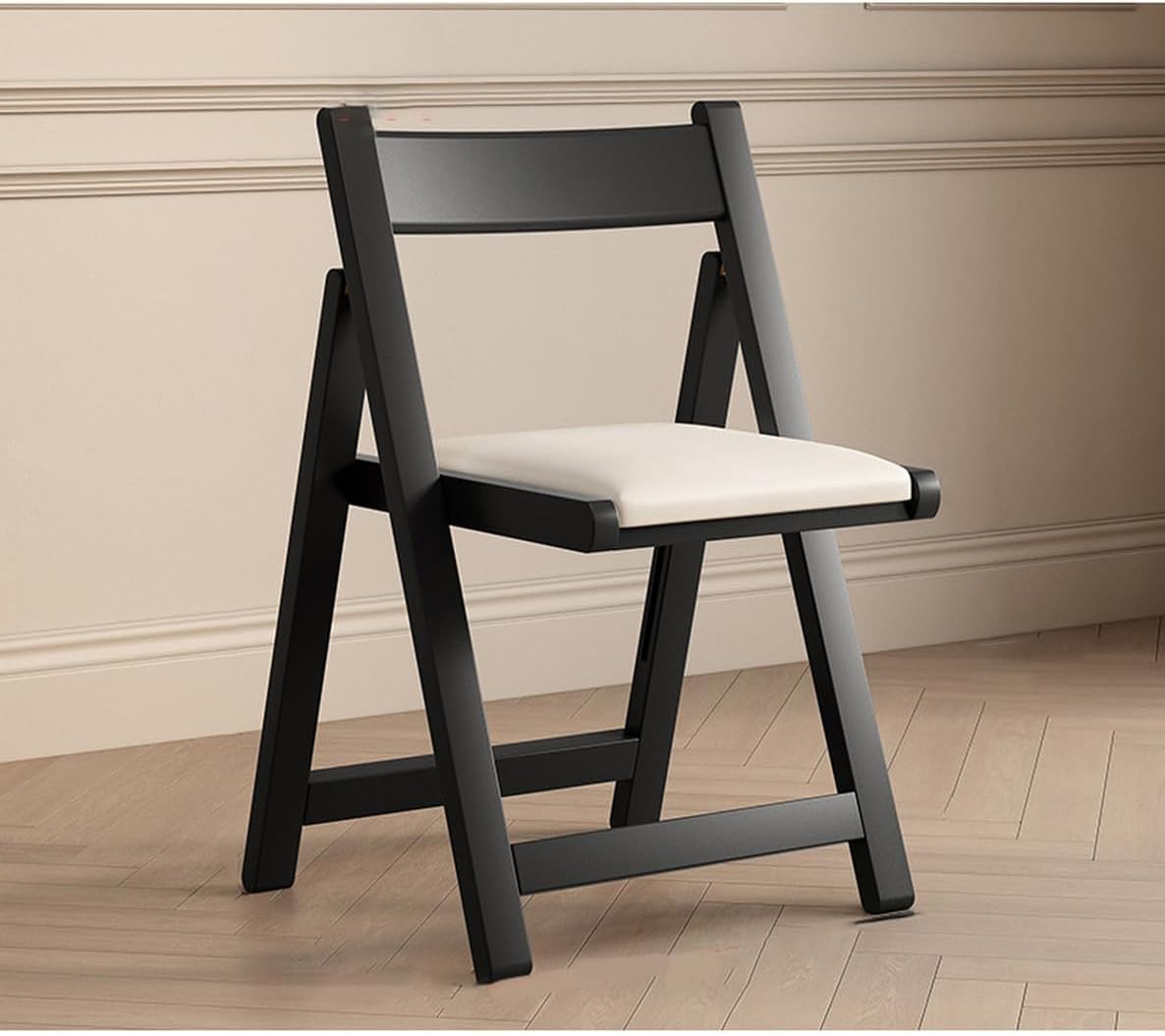 折りたたみチェアー 折りたたみ 椅子 木製 座り心地 コンパクト おしゃれ 43*67cm ダイニングチェア チェア ブラック 北欧 アンティーク 折り畳み椅子 折りたたみ椅子 収納 玄関 腰掛け イ