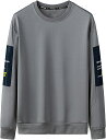 長袖tシャツ メンズ プルオーバーカラーブロック 春秋 カットソーtシャツ クルーネック 厚手 大きいサイズ 快適 柔らかい トップス プルオーバー シンプル ...