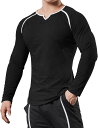 長袖tシャツ メンズ tシャツ 無地 春秋 コンプレッショントップス カットソー 柄 暖かい ゆったり ストレッチ 柔らかい トップス かっこいい シンプル 抗...