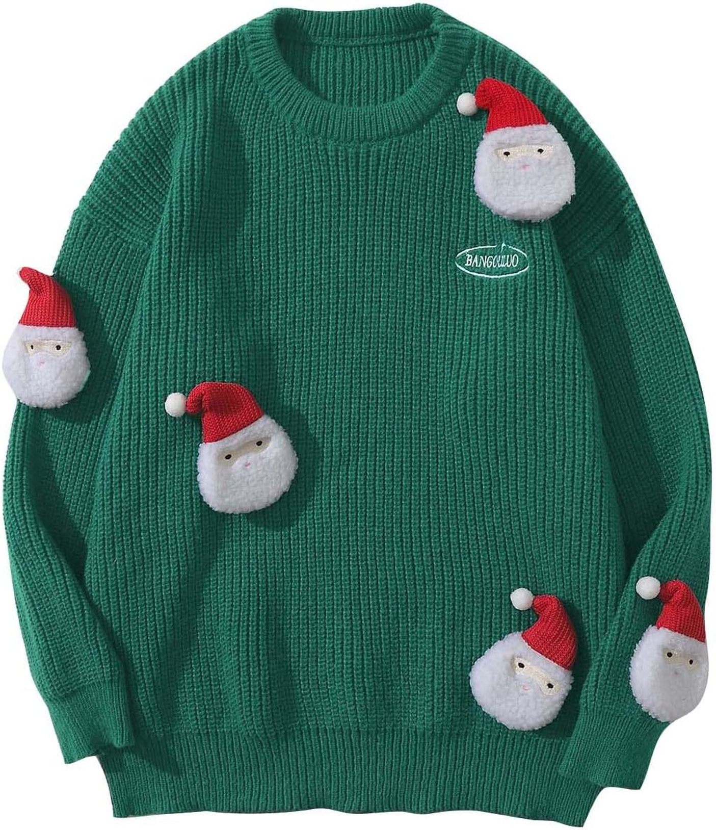 楽天M＆ONE2024長袖tシャツ メンズ クリスマスセーター ダサい ゆったり トップス セーター 柄 丸首 スキンフィットシャツ カットソー 伸縮性 人気 ダサい服 通勤 男女兼用 アウター 通学 コーディネート 洋服