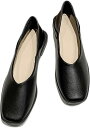 パンプス ローヒール レディース ぺたんこトゥ Vカット 革靴 スリッポン フラットシューズ バレエシューズ 柔らかい 歩きやすい カジュアル フォーマル 通勤...