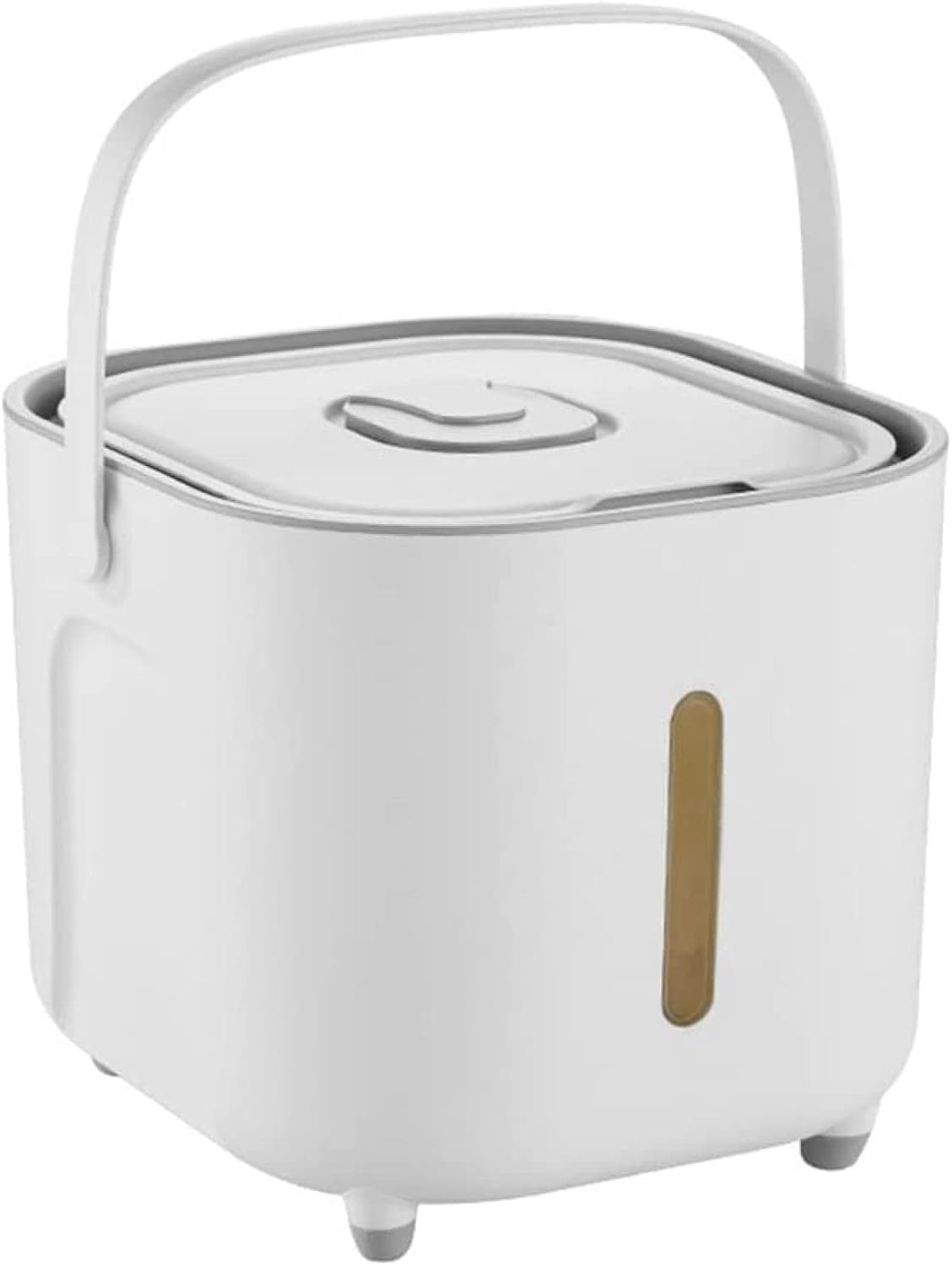 米びつ ライスストッカ一 お米保存容器 ハンドル付き スリム 米櫃 大容量 虫除け 密閉 おしゃれ 米入れ こめびつ 冷蔵庫 お米 密閉容器 お米ケース 可視化 鮮度を保ち 小麦粉 駄菓子 砂糖 貯蔵のサムネイル