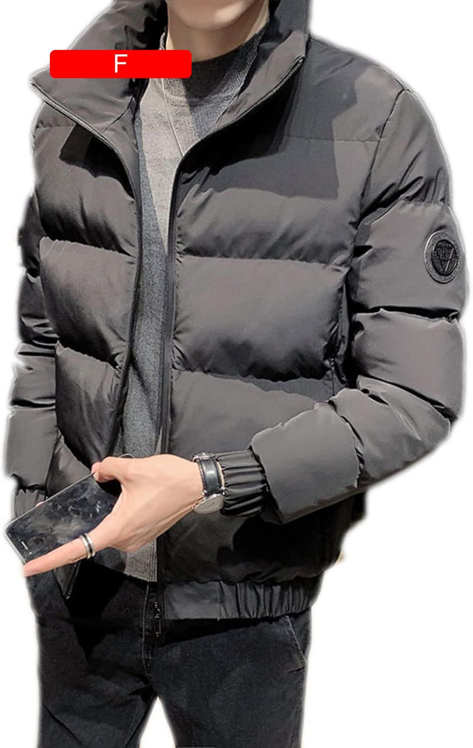 メンズ 中綿ジャケット くろい ショート丈 ダウンジャケット 防寒 防風 厚手 アウトドア ジャケット アウトドア 秋冬 ダウンコート ショートコート 防寒着 ライトダウン シンプル 暖かい 通勤 仕