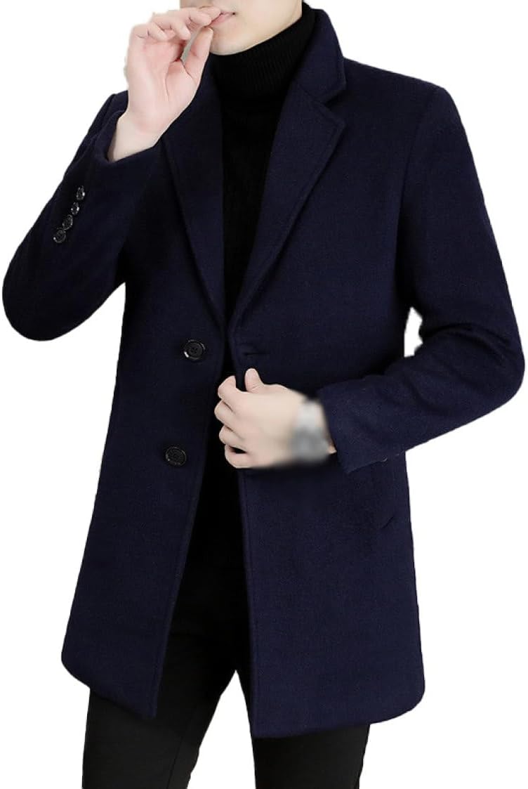 楽天スーパー10%OFF ロングコート メンズ メルトン 秋 冬 チェ...(4)