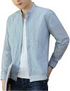 メンズ 夏 アウター 薄手 軽量 UVカット 日焼止め ジャケット アウトドア ジャンパー ジップアップ ブルゾン 白