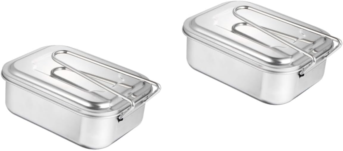 2個入りボックス弁当箱ランチコンテ...