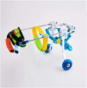 犬用車椅子 後ろ足付き 中型/大型/小型 調節可能 ペット用車椅子 ペット用スクーターカート 高齢犬、猫、ウサギ用 歩行リハビリテーション(1-30Kg) 調節可能 ペット用車椅子(サイズ