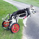 ペット用ベビーカーホイール 大型犬用車椅子、大型犬用後脚用車椅子、調節可能な犬用ペット用車椅子 後脚リハビリテーション 後脚サポート (サイズ: L、XL)(4)