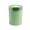 ゴミ箱 ふた付き 12L ダストボックス 丸型 プッシュ式 ごみ箱 スリム おしゃれ 抗菌 消臭 密閉 音無し 部屋 キッチン リビングルーム トイレ 浴室 オフィス用 プラスチック(3)